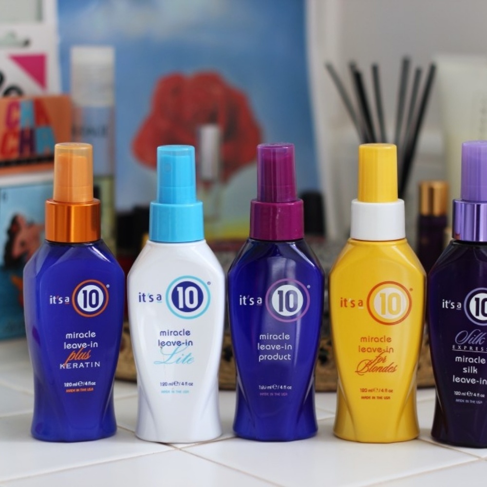 IT'S a 10 ULTIMATE LEAVE-IN 4PC BUNDLE $120VAL